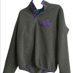 Patagonia Women's Synchilla Snap-t Pullover Gray